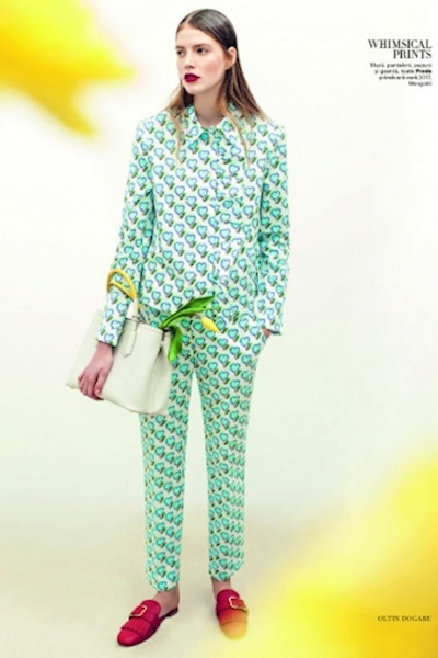 Ioni Guraliuc editorial Harper's Bazaar Romania Martie 2017