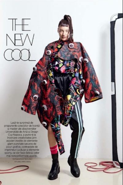 Carolina Bruma editorial Cosmopolitan Romania Septembrie 2017