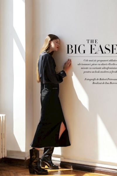 Ioni Guraluic editorial Harper's Bazaar September 2018