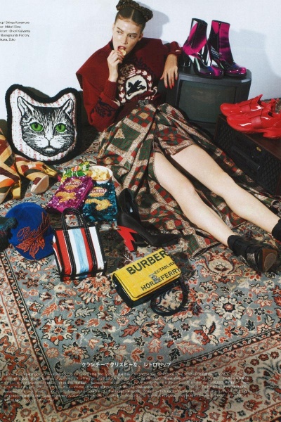 Ioni Guraliuc editorial NUMERO Tokyo November 2019