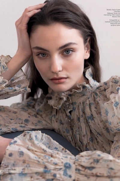 Paula Cioltean editorial Harpers Baazar March 2020