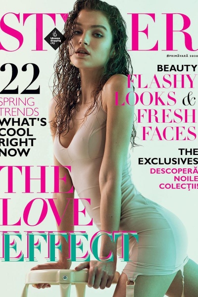 Ada Badea cover & editorial Stlyer Baneasa SS2020