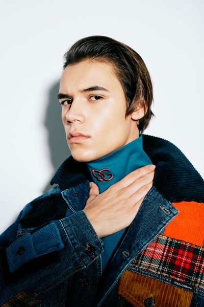 Justin in Terminal Of Fashion AW21-22 campaign