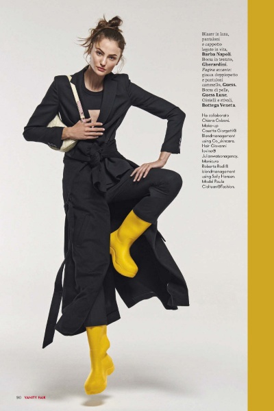 Paula Cioltean editorial Vanity Fair Italy November 2021