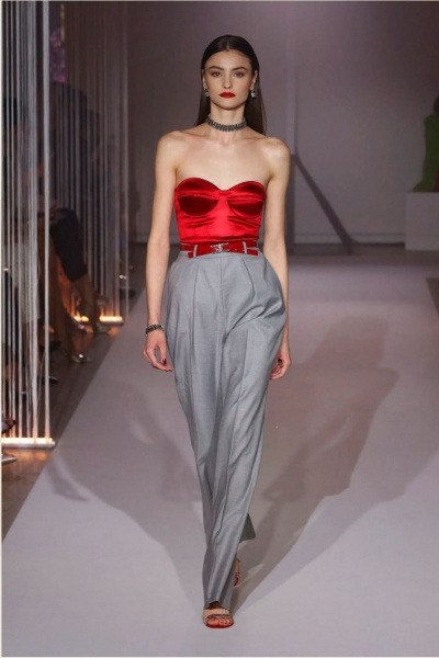 Paula Cioltean show Elisabetta Franchi FW22