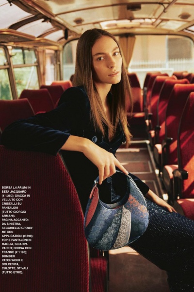 Iulia Mora editorial Grazia Italy October 2022 issue