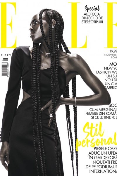 Winnie cover and editorial ELLE Romania November 2022