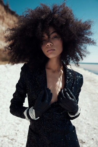 Flavia Yuki in Lita Couture Women Pre Fall 2022 collection