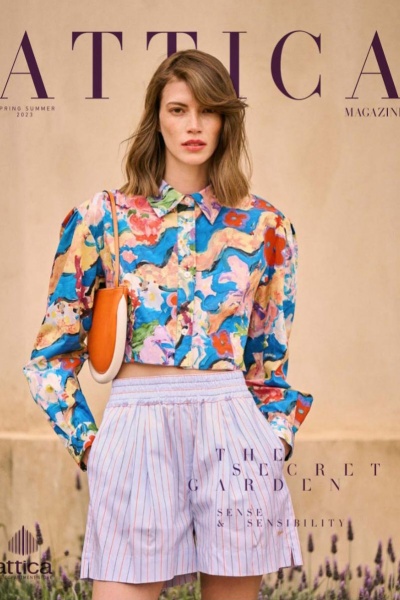 Ioni Guraliuc cover and editorial ATTICA Magazine Greece