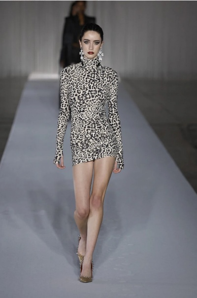 Hanna Bicsi for Anyie Records FW24 in Milan